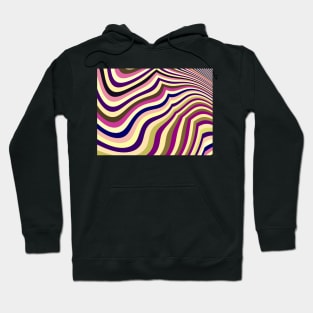 Colourful Striped Background Design Hoodie